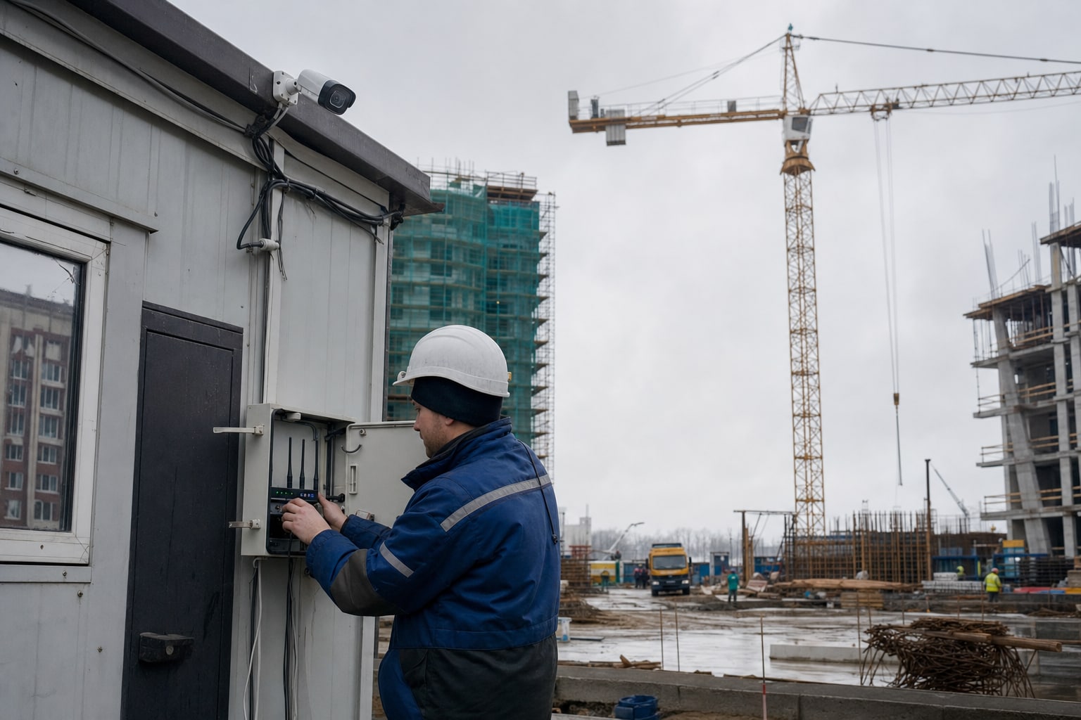 Московская стройка: тот же комплект закрывает и охрану, и требование ЕЦХД